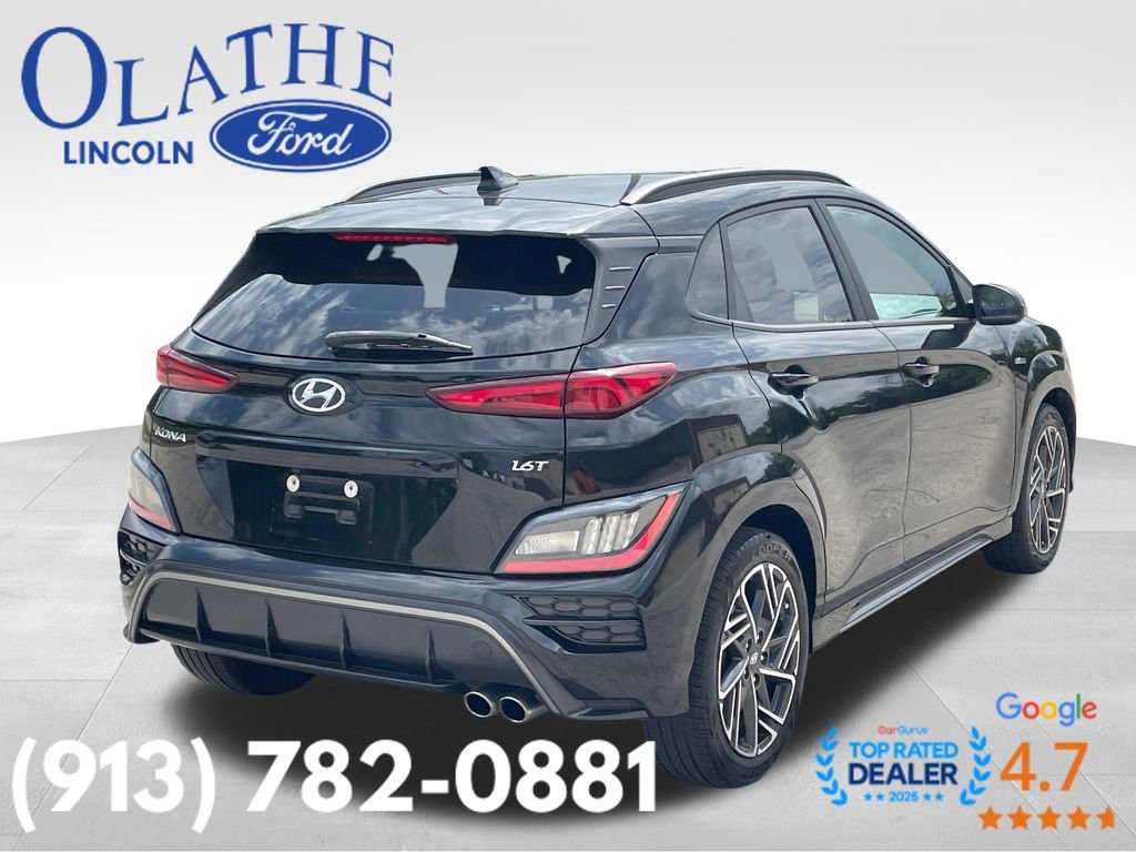 Used 2022 Hyundai Kona N Line w/ Tech Package FWD image 5