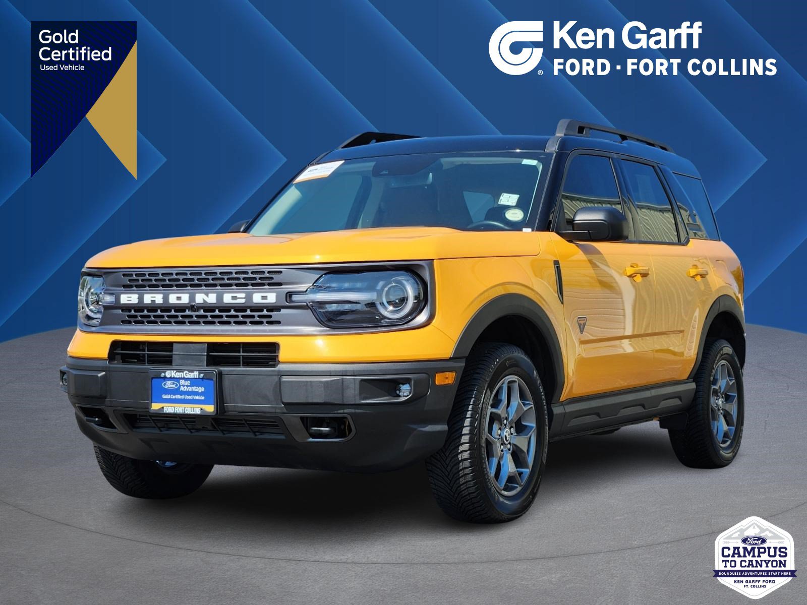 Certified 2023 Ford Bronco Sport Badlands w/ Premium Package AWD/4WD image 1