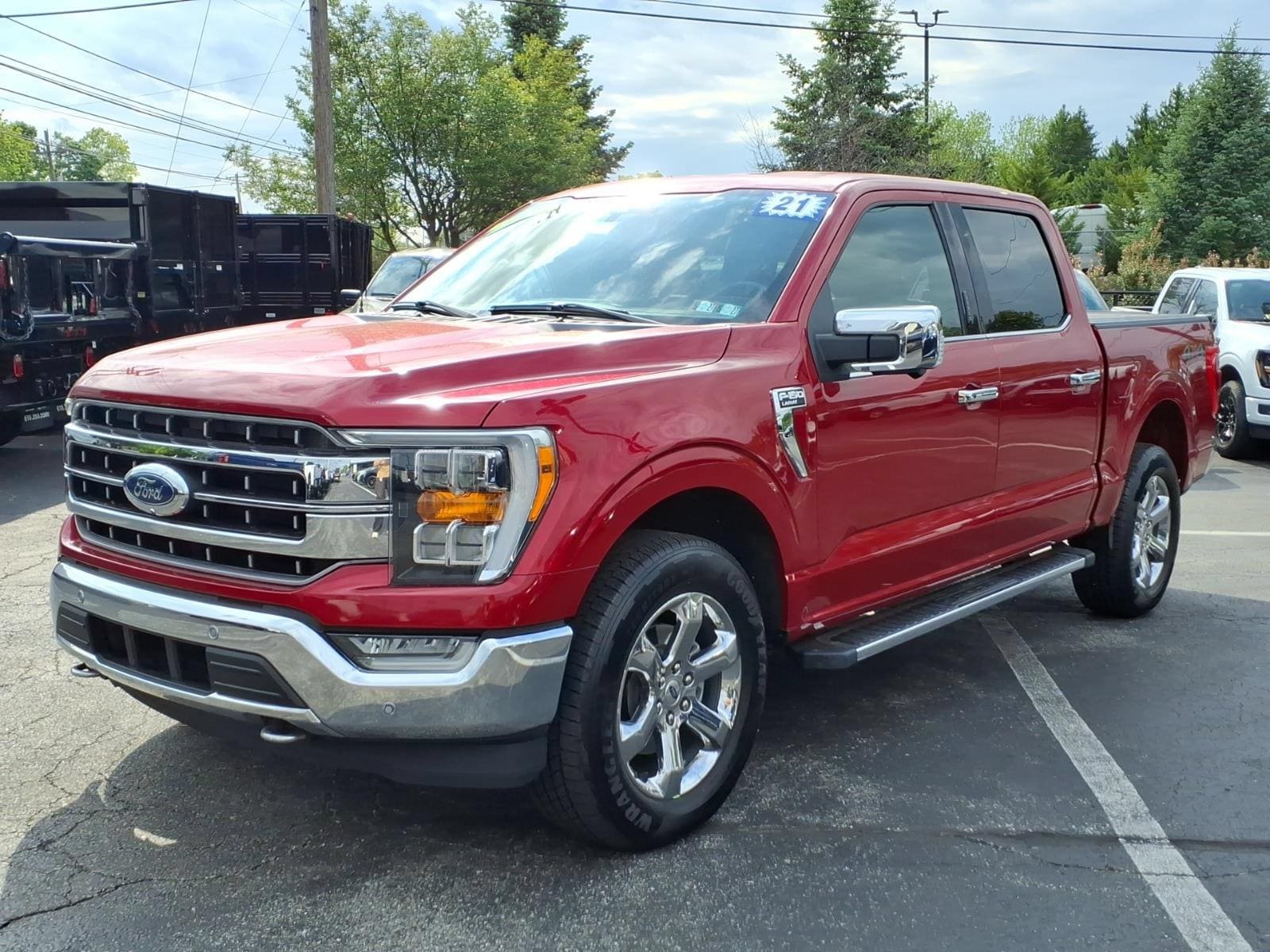 Certified 2021 Ford F150 Lariat w/ Max Trailer Tow Package AWD/4WD image 8