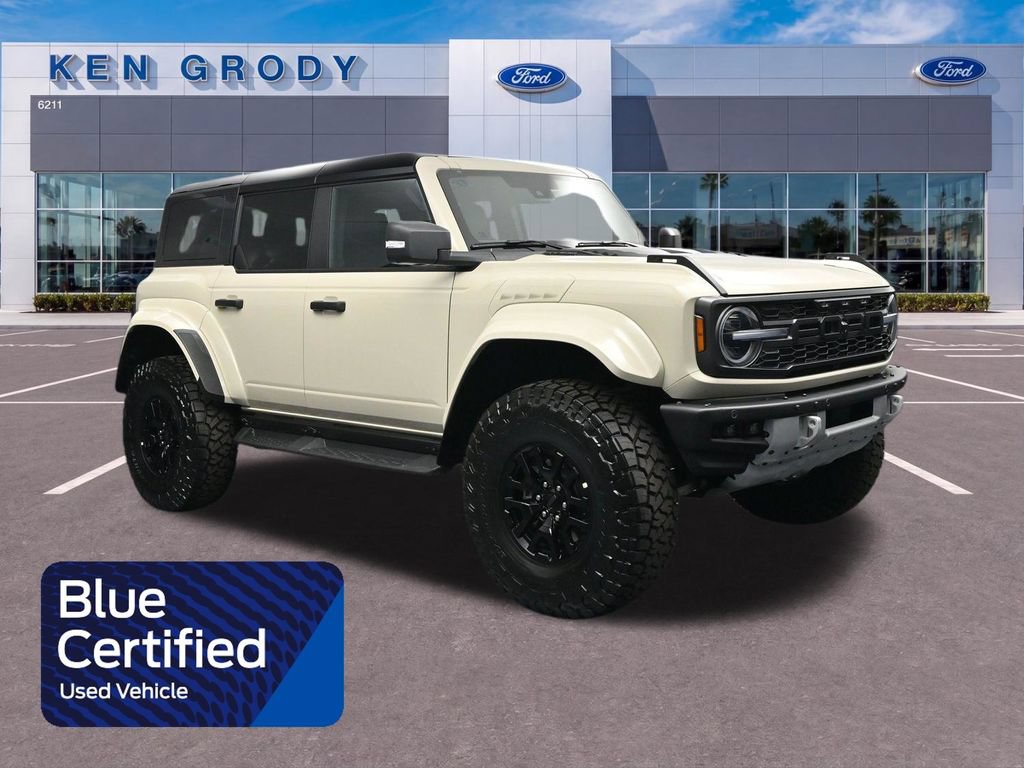 Certified 2026 Ford Bronco Raptor w/ Interior Carbon Fiber Pack AWD/4WD 360° Tour