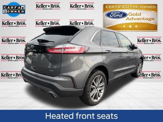 Certified 2024 Ford Edge Titanium w/ Equipment Group 301A AWD/4WD image 7