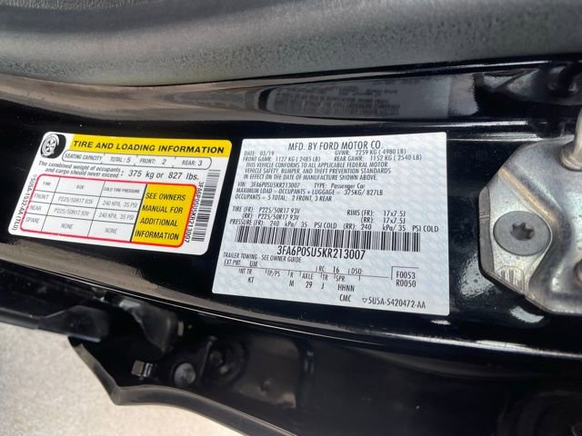 Certified 2019 Ford Fusion Energi Titanium FWD image 39