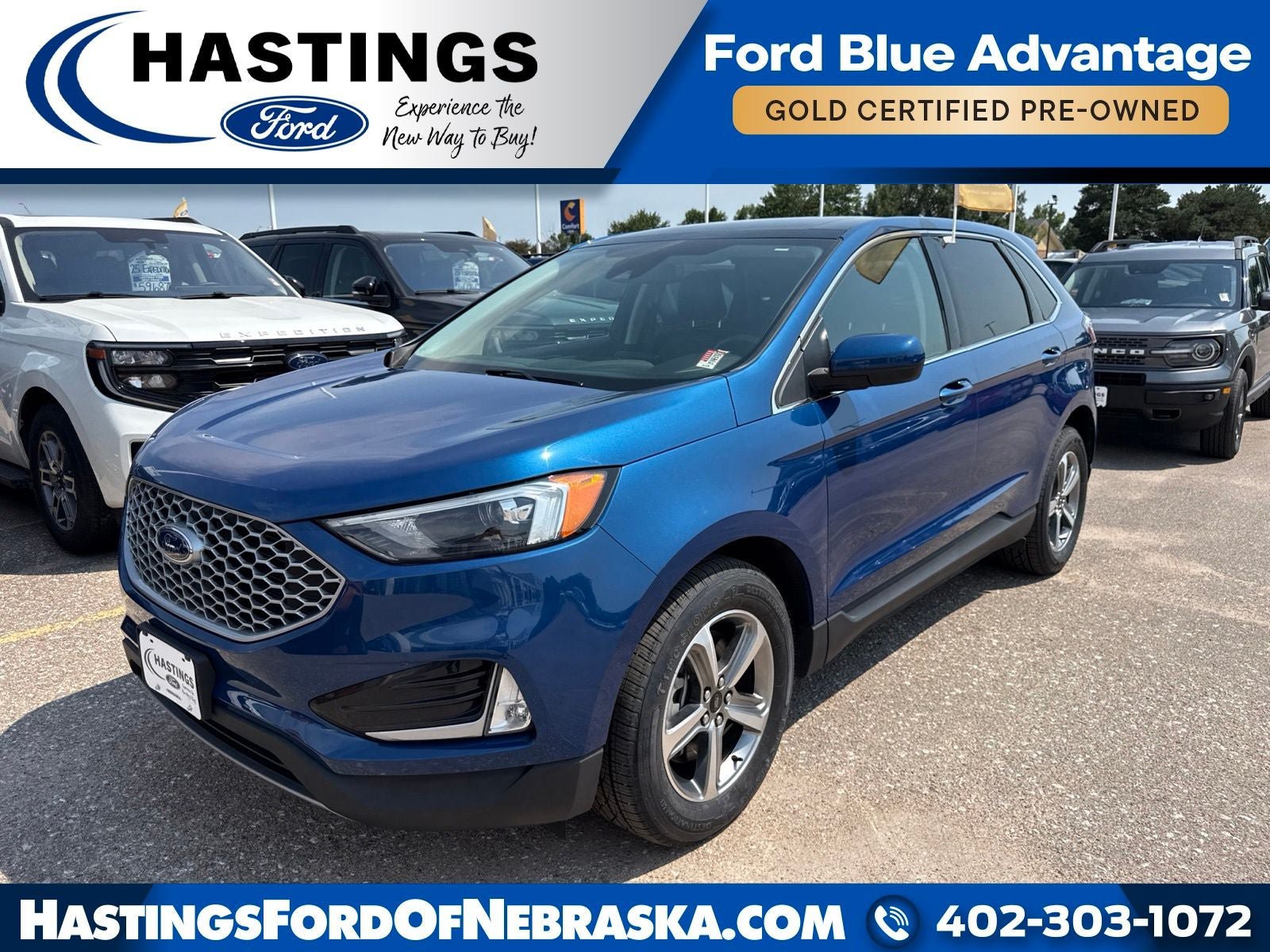 Certified 2023 Ford Edge SEL w/ Convenience Package AWD/4WD image 1