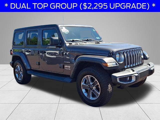 Used 2019 Jeep Wrangler Unlimited Sahara w/ Dual Top Group AWD/4WD image 3