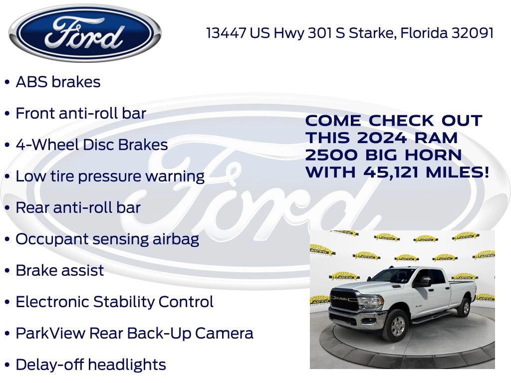 Used 2024 RAM 2500 Big Horn image 25