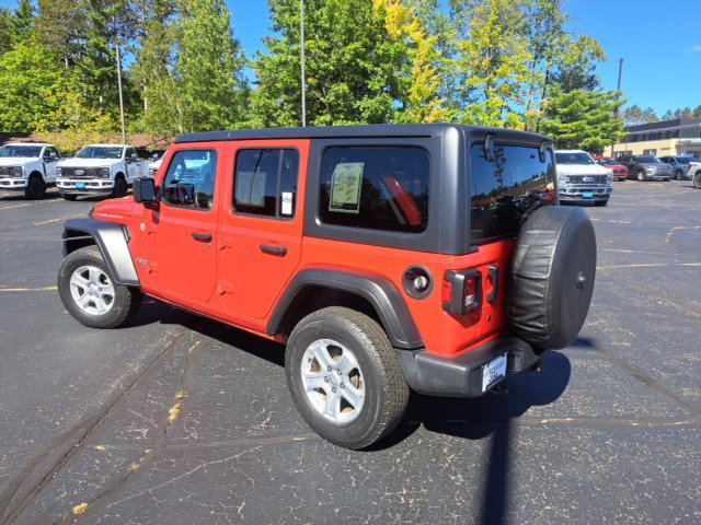 Used 2019 Jeep Wrangler Unlimited Sport S AWD/4WD image 6
