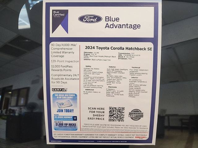 Used 2024 Toyota Corolla SE FWD image 27