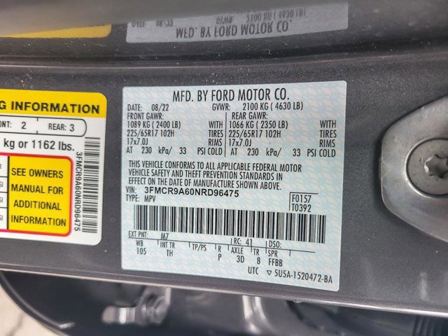 Certified 2022 Ford Bronco Sport image 30