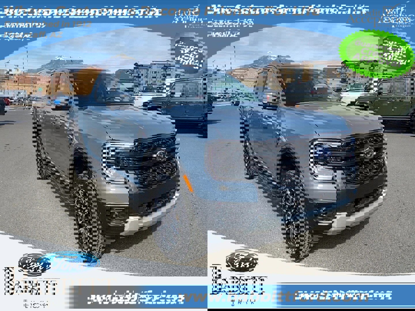 Certified 2024 Ford Ranger Lariat w/ FX4 Off-Road Package