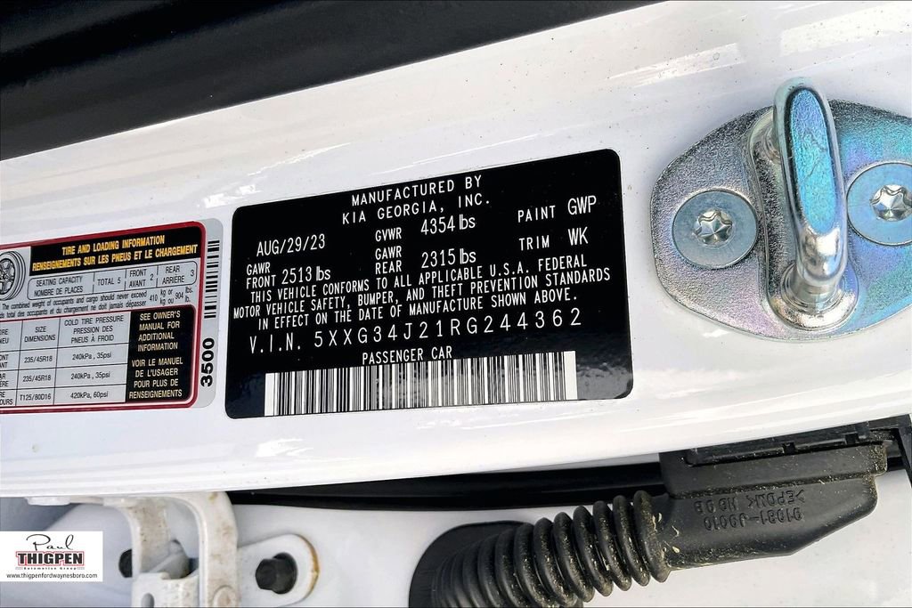 Used 2024 Kia K5 EX w/ EX Premium Package image 34