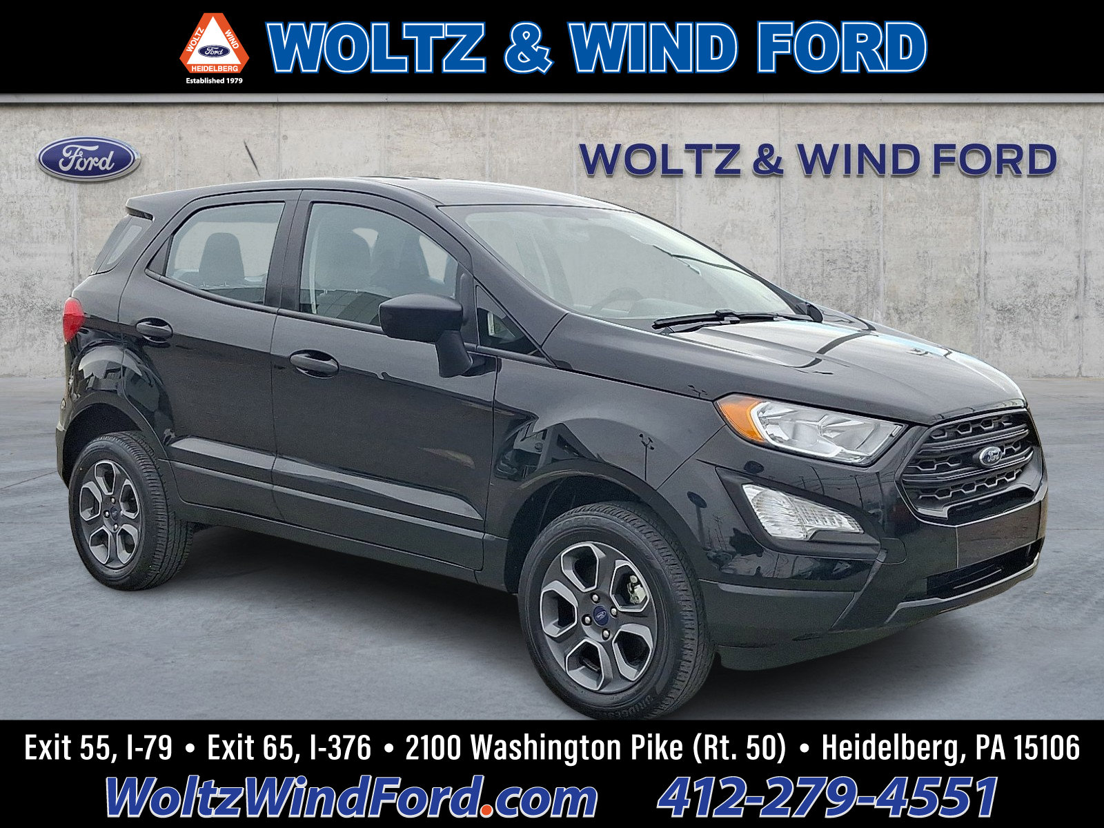 Certified 2022 Ford EcoSport S image 1