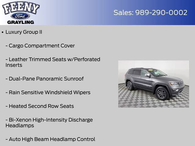 Used 2019 Jeep Grand Cherokee Limited w/ Luxury Group II image 12