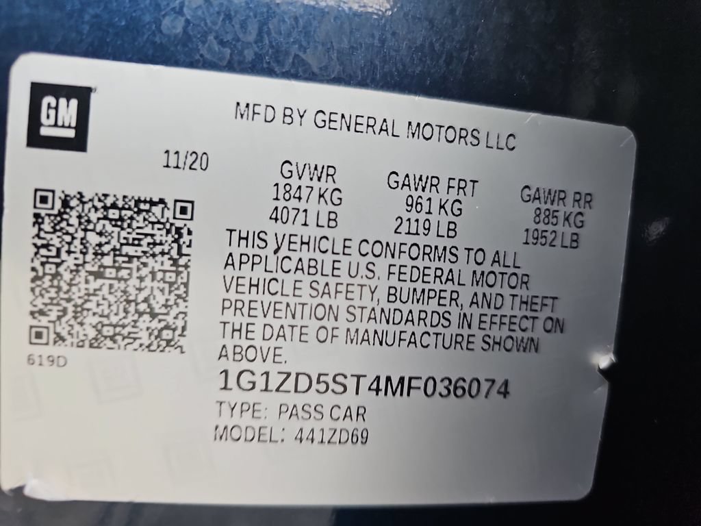 Used 2021 Chevrolet Malibu LT FWD image 34