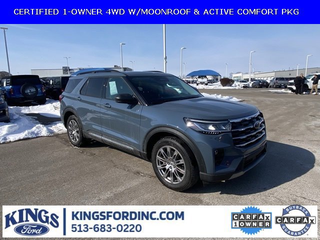 Certified 2025 Ford Explorer Active w/ Active Comfort Package image 4
