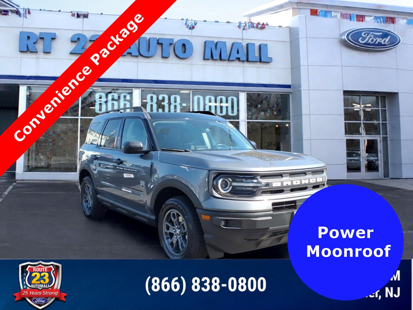 Certified 2023 Ford Bronco Sport Big Bend w/ Convenience Package AWD/4WD image 1