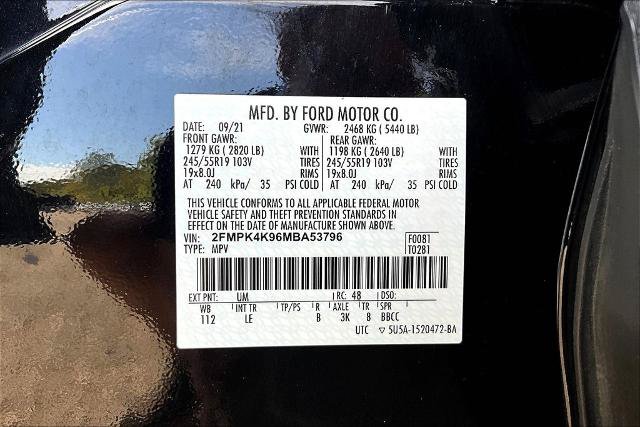 Certified 2021 Ford Edge Titanium w/ Cargo Accessory Package AWD/4WD image 32