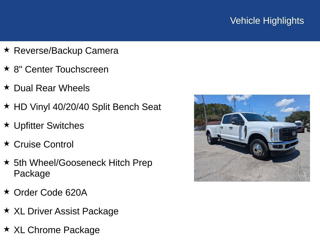 Certified 2025 Ford F350 XL w/ XL Driver Assist Package AWD/4WD image 59