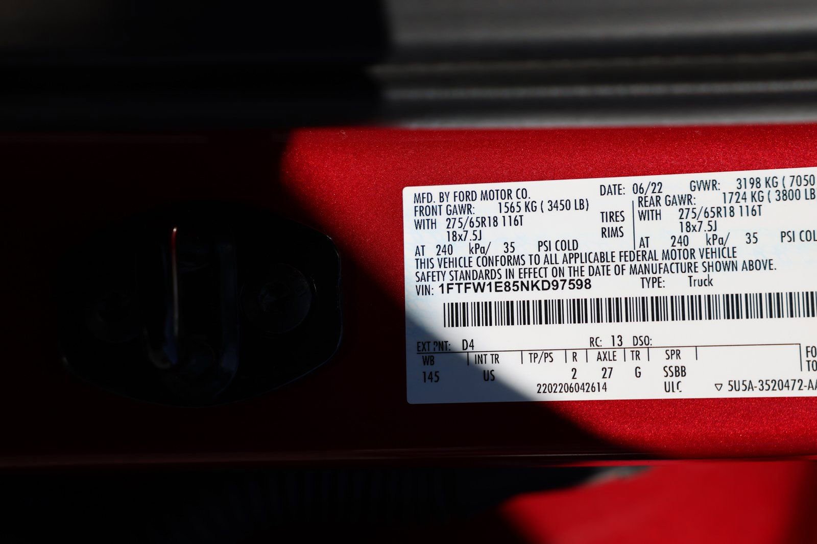 Certified 2022 Ford F150 XLT w/ Equipment Group 302A High image 40