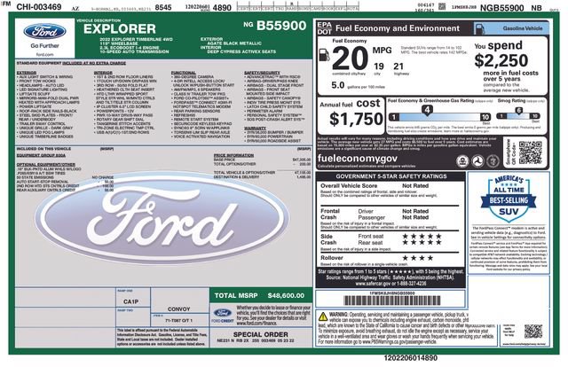 Certified 2022 Ford Explorer Timberline AWD/4WD image 42