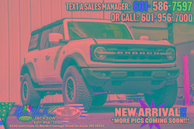 Certified 2022 Ford Bronco Outer Banks w/ Sasquatch Package