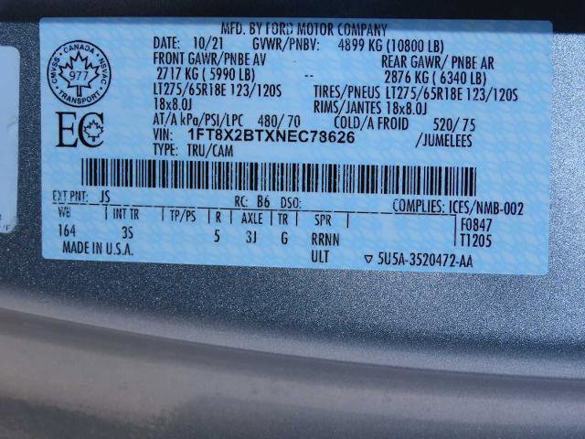 Certified 2022 Ford F250 XLT AWD/4WD image 35