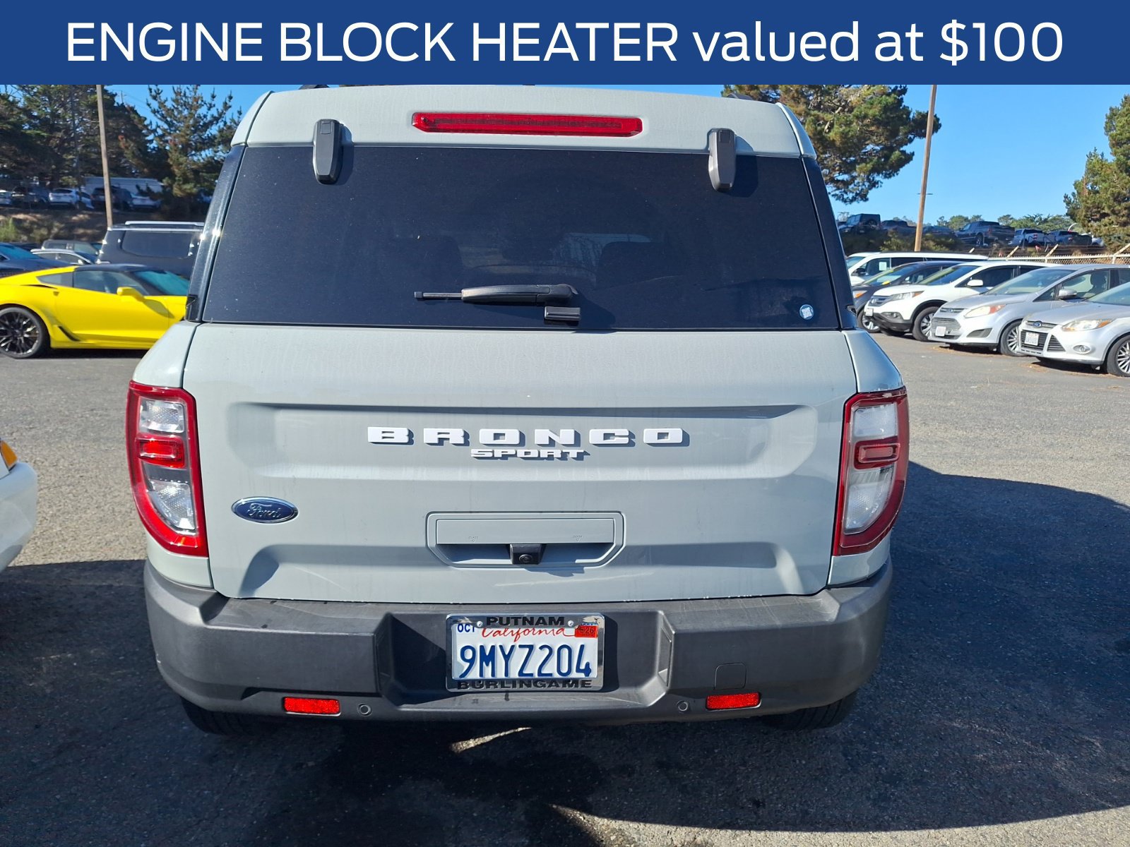 Certified 2023 Ford Bronco Sport Big Bend w/ Convenience Package AWD/4WD image 7