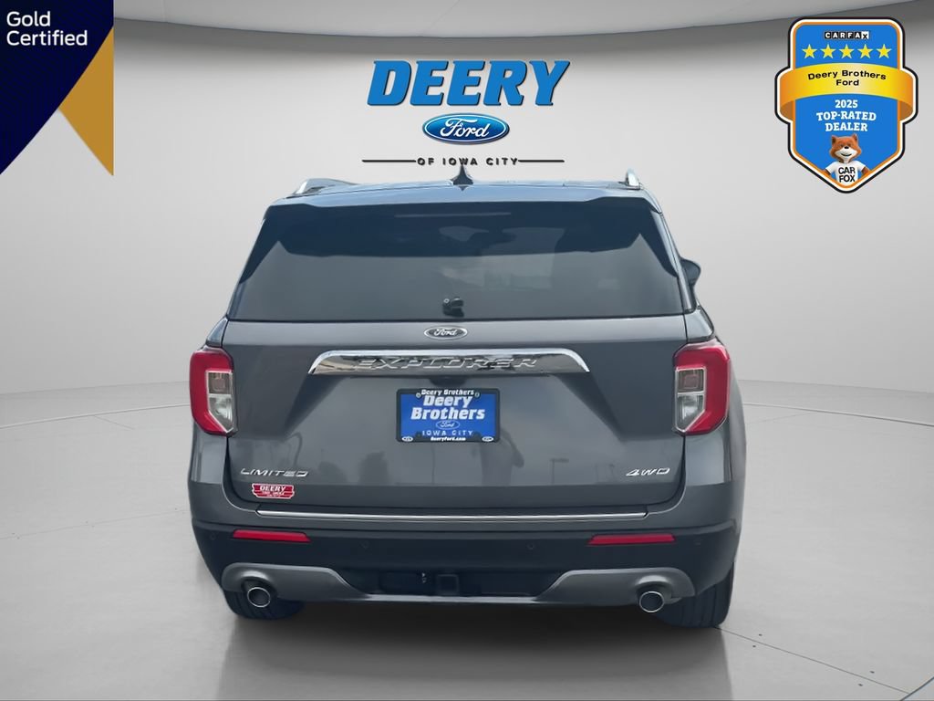 Certified 2023 Ford Explorer Limited w/ Limited Technology Package AWD/4WD image 8