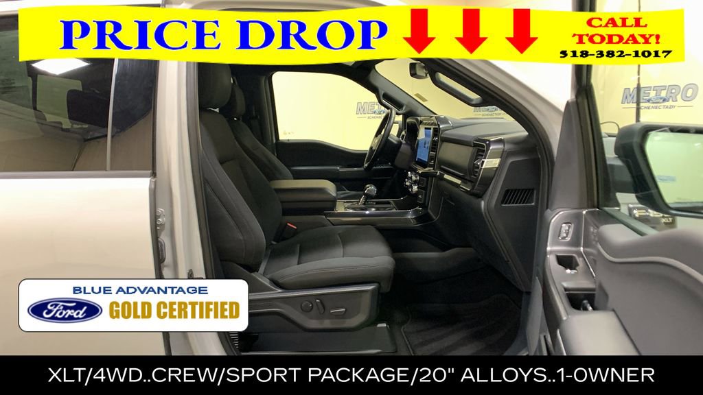 Certified 2023 Ford F150 XLT w/ Equipment Group 302A High AWD/4WD image 12
