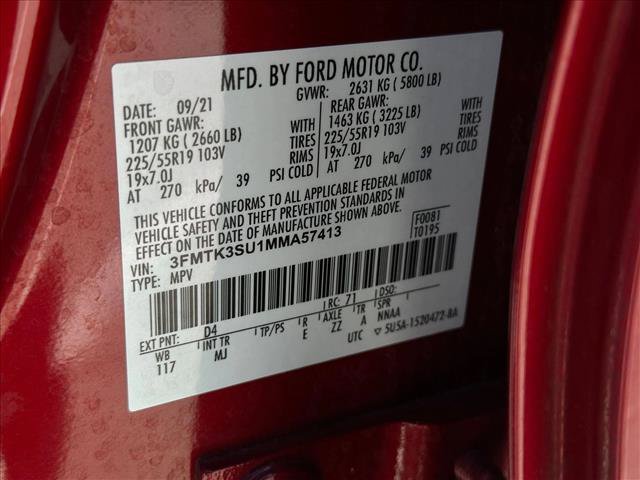 Certified 2021 Ford Mustang Mach-E Premium AWD/4WD image 24