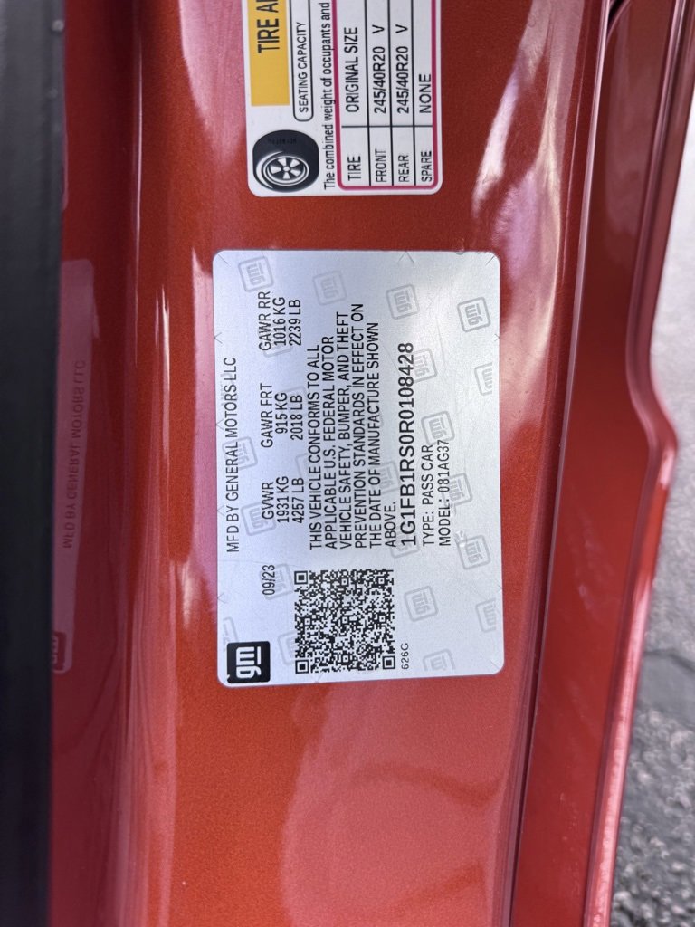 Used 2024 Chevrolet Camaro LT w/ RS Package image 35