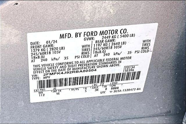 Certified 2024 Ford Edge SEL AWD/4WD image 35