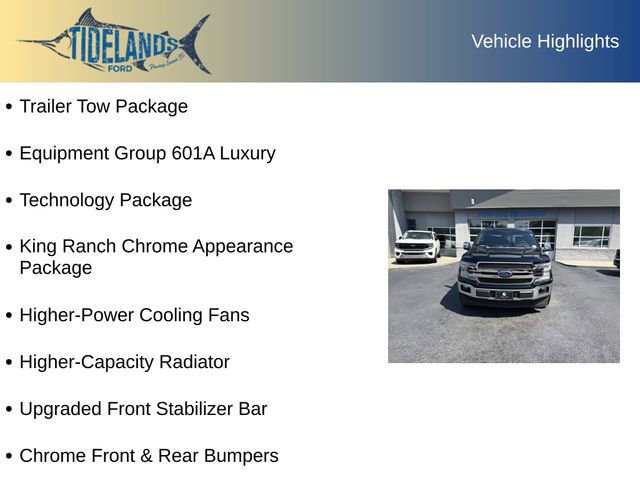 Certified 2018 Ford F150 King Ranch w/ Equipment Group 601A Luxury RWD image 12
