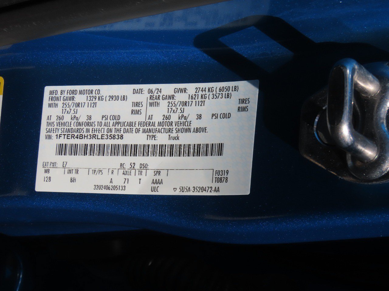 Certified 2024 Ford Ranger XL RWD image 29