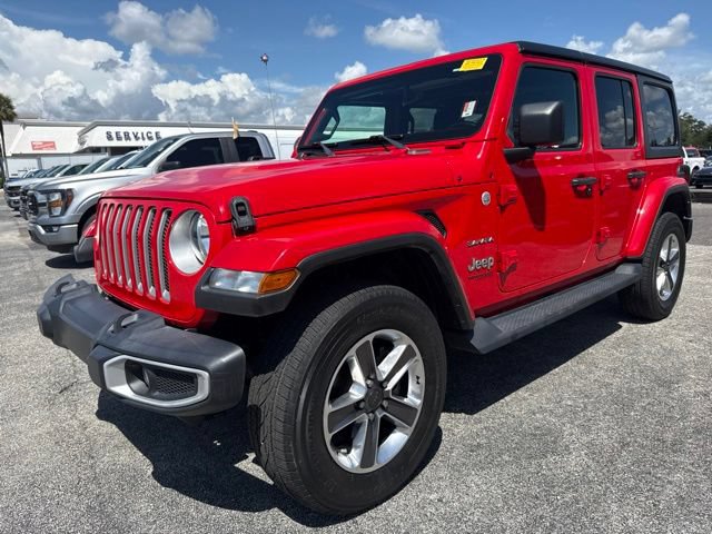 Used 2022 Jeep Wrangler Unlimited Sahara AWD/4WD image 2