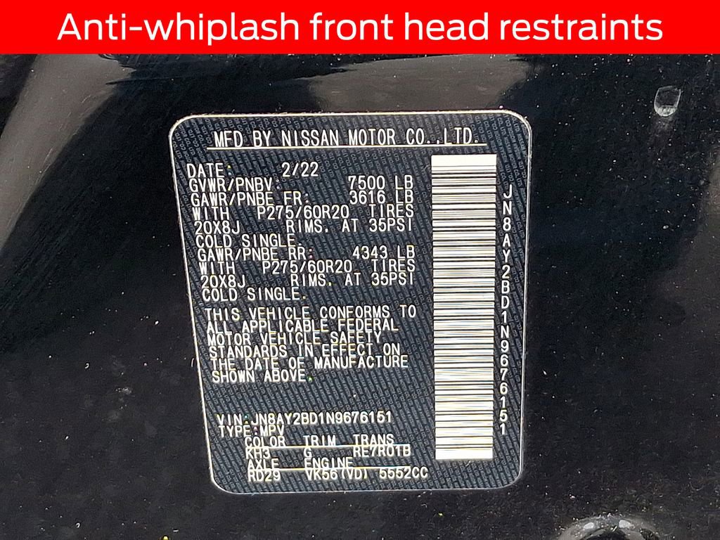 Used 2022 Nissan Armada SL image 28