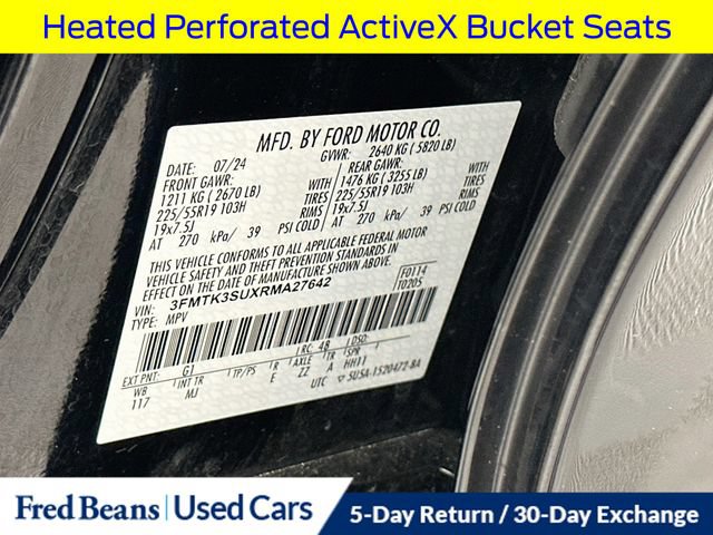 Certified 2024 Ford Mustang Mach-E Premium AWD/4WD image 40