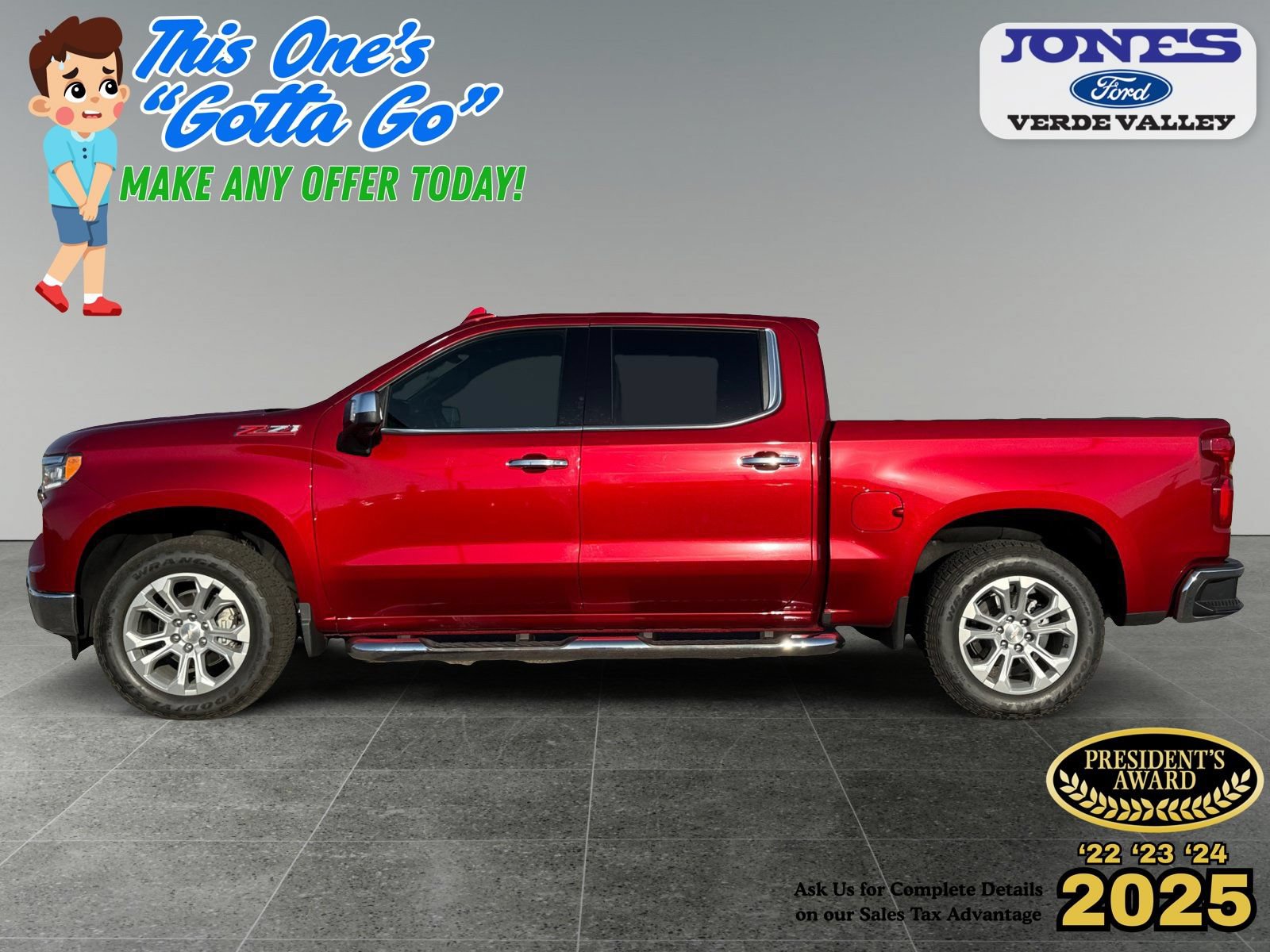 Used 2025 Chevrolet Silverado 1500 LTZ w/ Z71 Off-Road Package AWD/4WD image 2