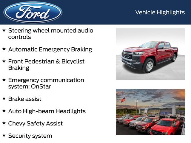 Used 2025 Chevrolet Colorado W/T w/ Advanced Trailering Package RWD image 9