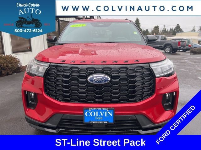 Certified 2025 Ford Explorer ST-Line w/ Premium Package AWD/4WD image 9