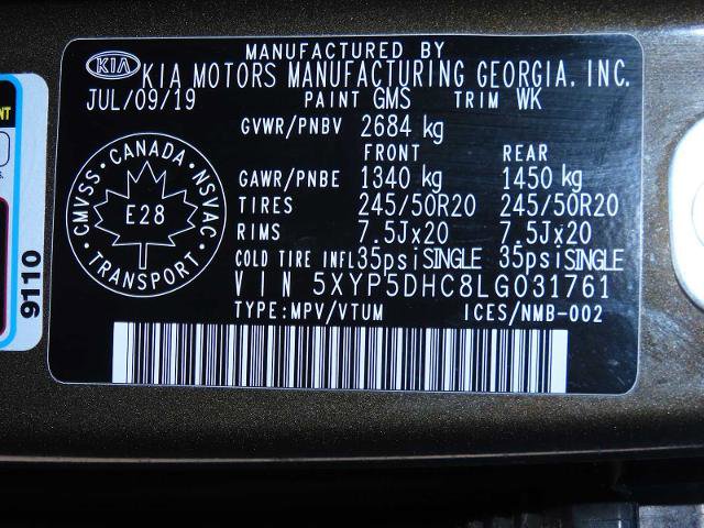 Used 2020 Kia Telluride SX image 37