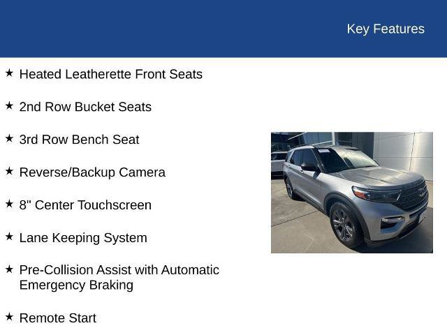 Certified 2021 Ford Explorer XLT w/ Equipment Group 202A image 30