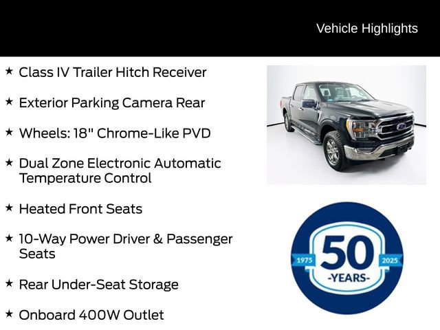 Certified 2022 Ford F150 XLT w/ Equipment Group 302A High image 11