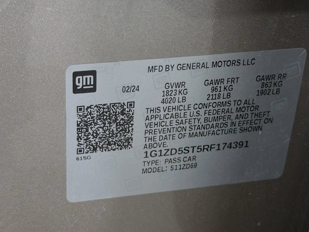 Used 2024 Chevrolet Malibu LT FWD image 37