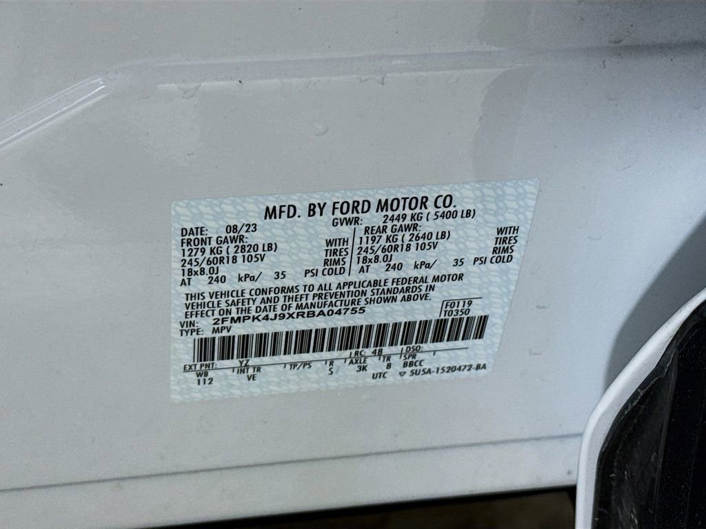 Certified 2024 Ford Edge SEL w/ Convenience Package image 31