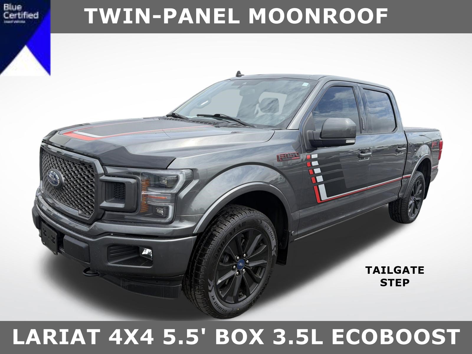Certified 2019 Ford F150 Lariat w/ Equipment Group 502A Luxury AWD/4WD image 1