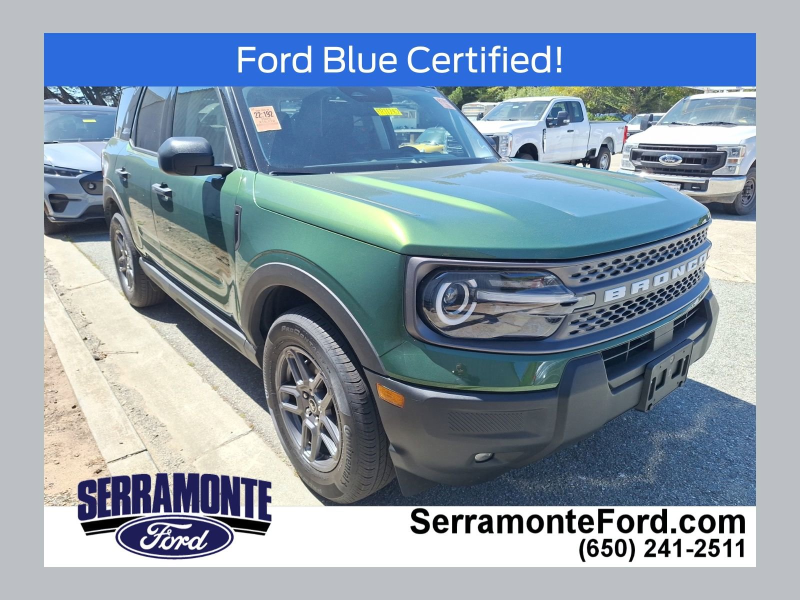 Certified 2025 Ford Bronco Sport Big Bend w/ Convenience Package AWD/4WD image 1