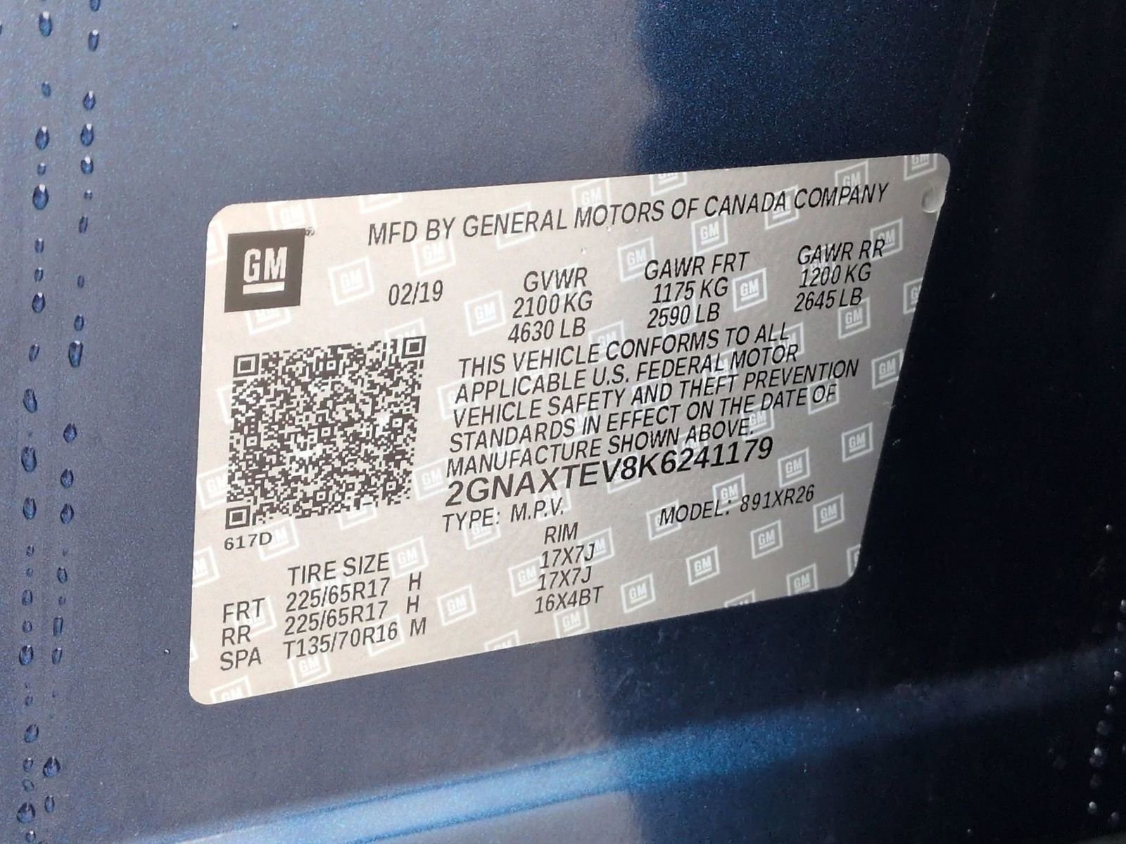 Used 2019 Chevrolet Equinox LT w/ Driver Convenience Package image 41