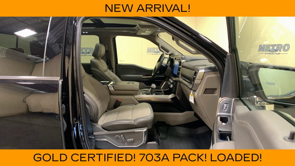 Certified 2024 Ford F150 Platinum w/ Equipment Group 703A Plus AWD/4WD image 13