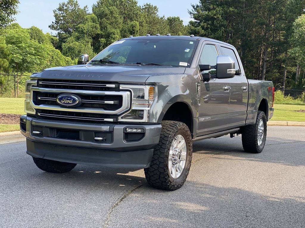 Certified 2022 Ford F350 Platinum w/ FX4 Off-Road Package AWD/4WD image 7