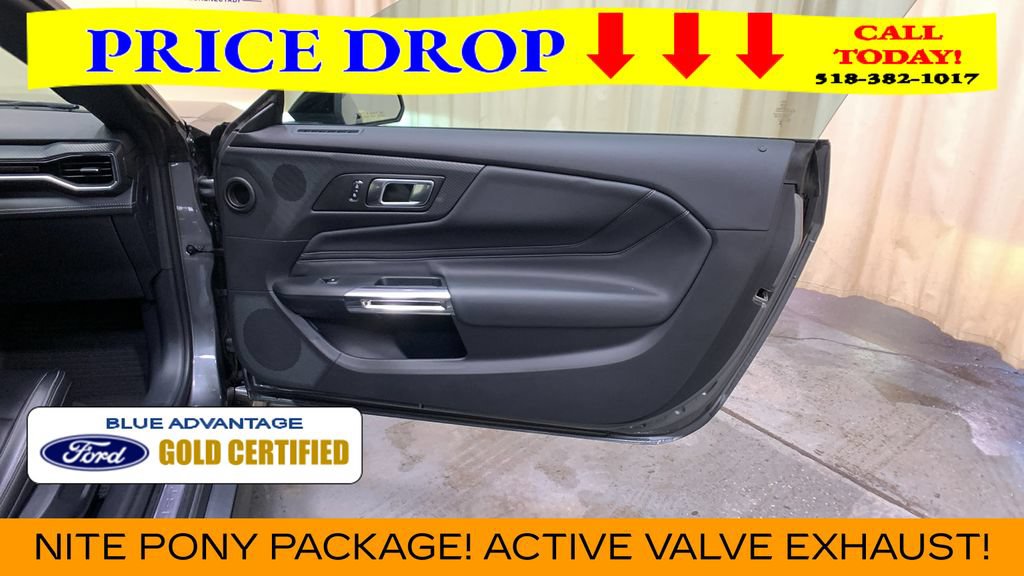 Certified 2025 Ford Mustang GT Premium w/ Mustang Nite Pony Package RWD image 11